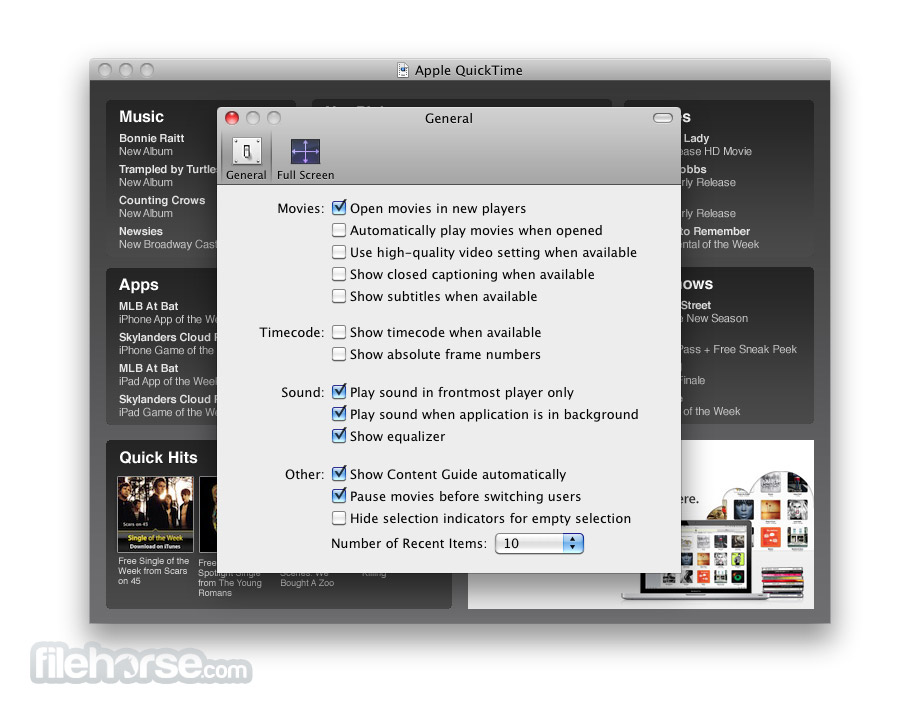download quicktime player for mac 10.10